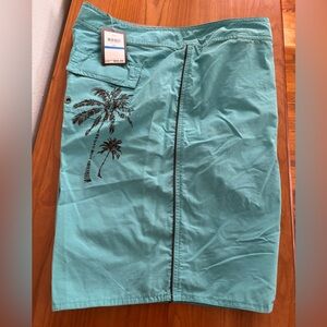 Joseph Abboud Teal Swim Trunks size XL